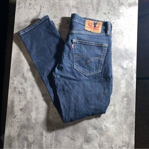 Mens Levis 511 Slim fit jeans dark blue